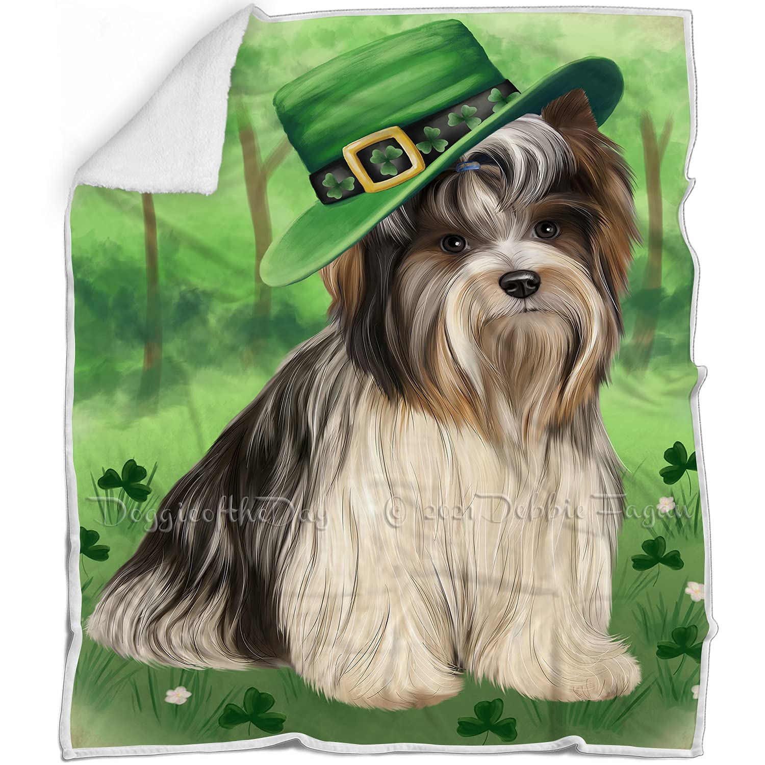 Amazon.com: St. Patricks Day Irish Biewer Dog Blanket  display picture 1