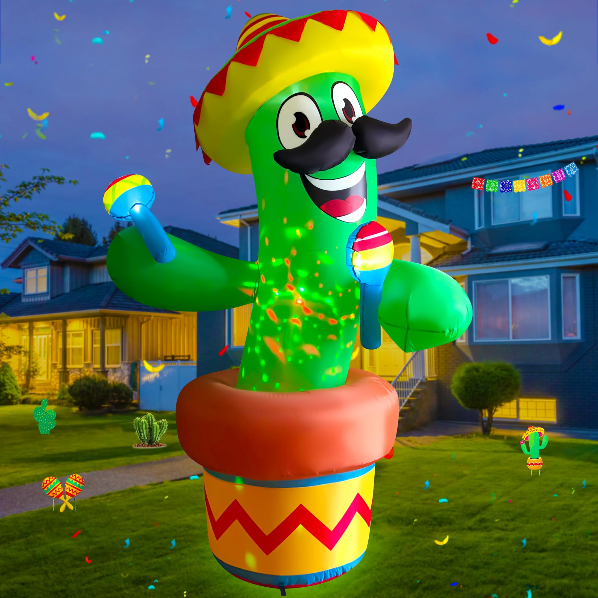 Inflatable Cooler PARENTSWELL Inflatable Cactus Cooler