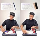 SNEAKARE Quick Shoe Cleaning Kit Combo – 150ml Foam Shoe Cleaner with Medium Bristle Brush & Wipes pack of 6 Pcs for White Sneakers, Leather, Suede & Canvas Shoes gallery image