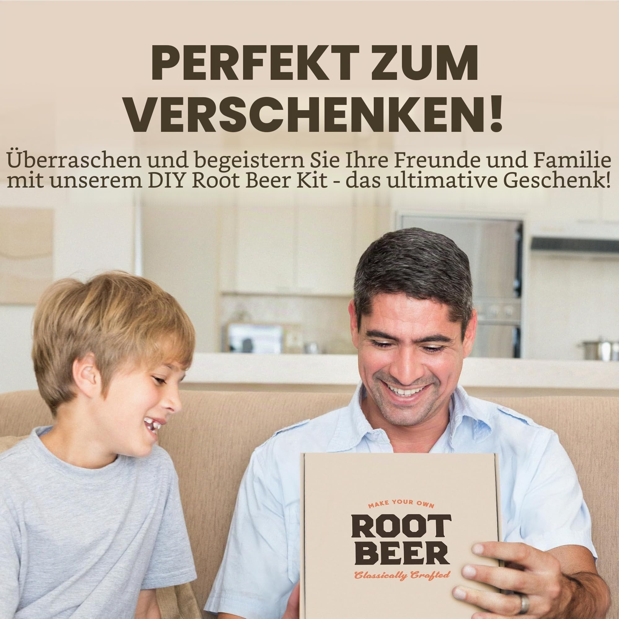 Craft A Brew - DIY Make Your Own Craft Root Beer - Complete Equipment and Supplies - Starter Home Brewing Kit - 1 Gallon