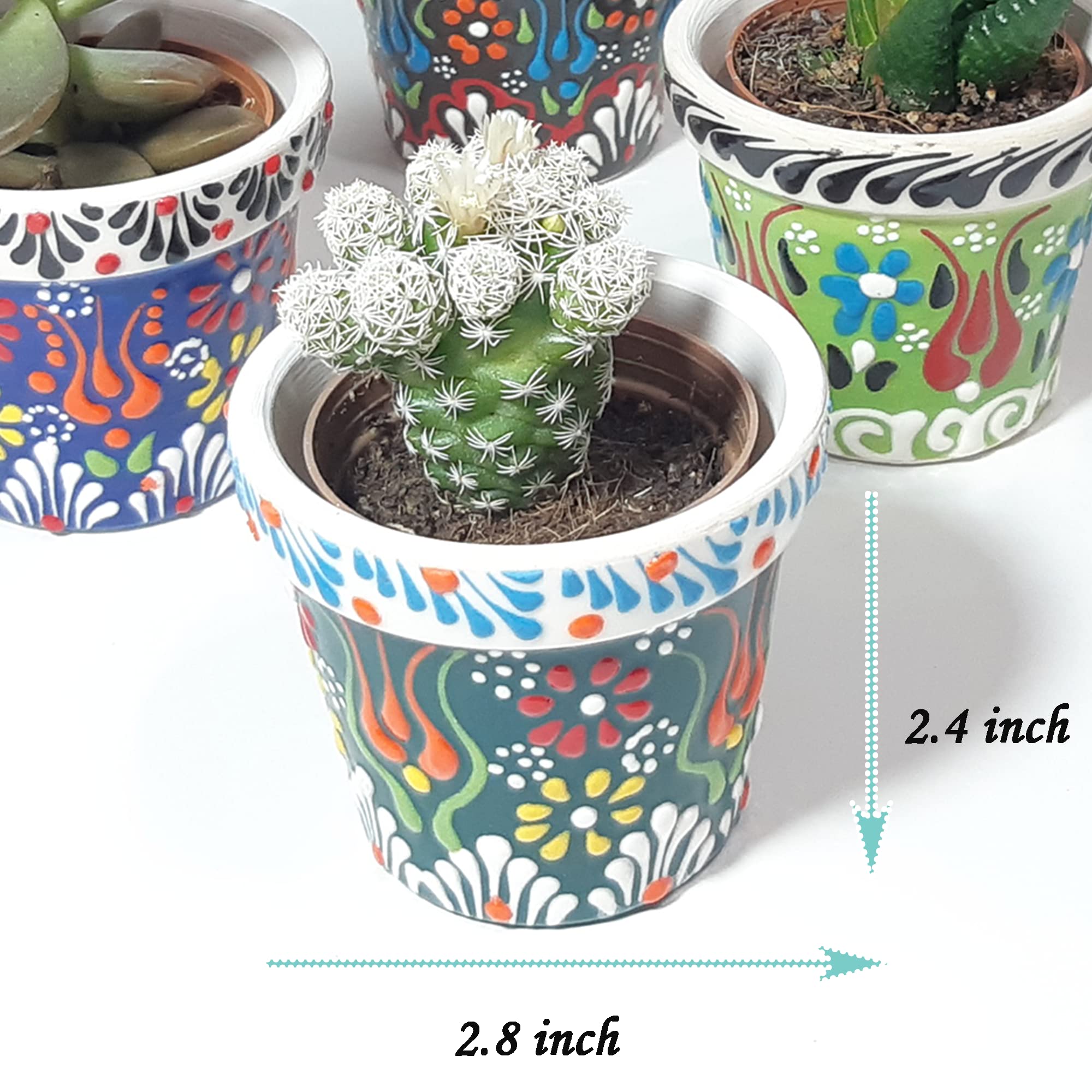 Bomboniere per ospiti, 16 set di vasi per piante grasse con etichette in legno per regali di addio al nubilato, vaso in ceramica per bomboniere baby shower, elegante bomboniera di ritorno