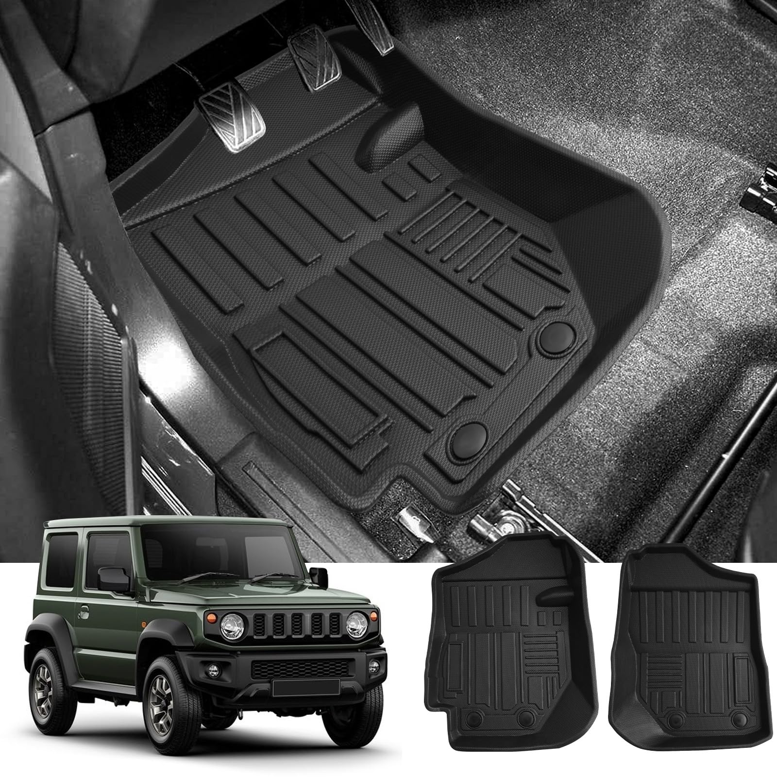 Awagas Tapis Isolation Capot Suzuki Jimny 2019-2022 - Isolation Thermique Et Phonique