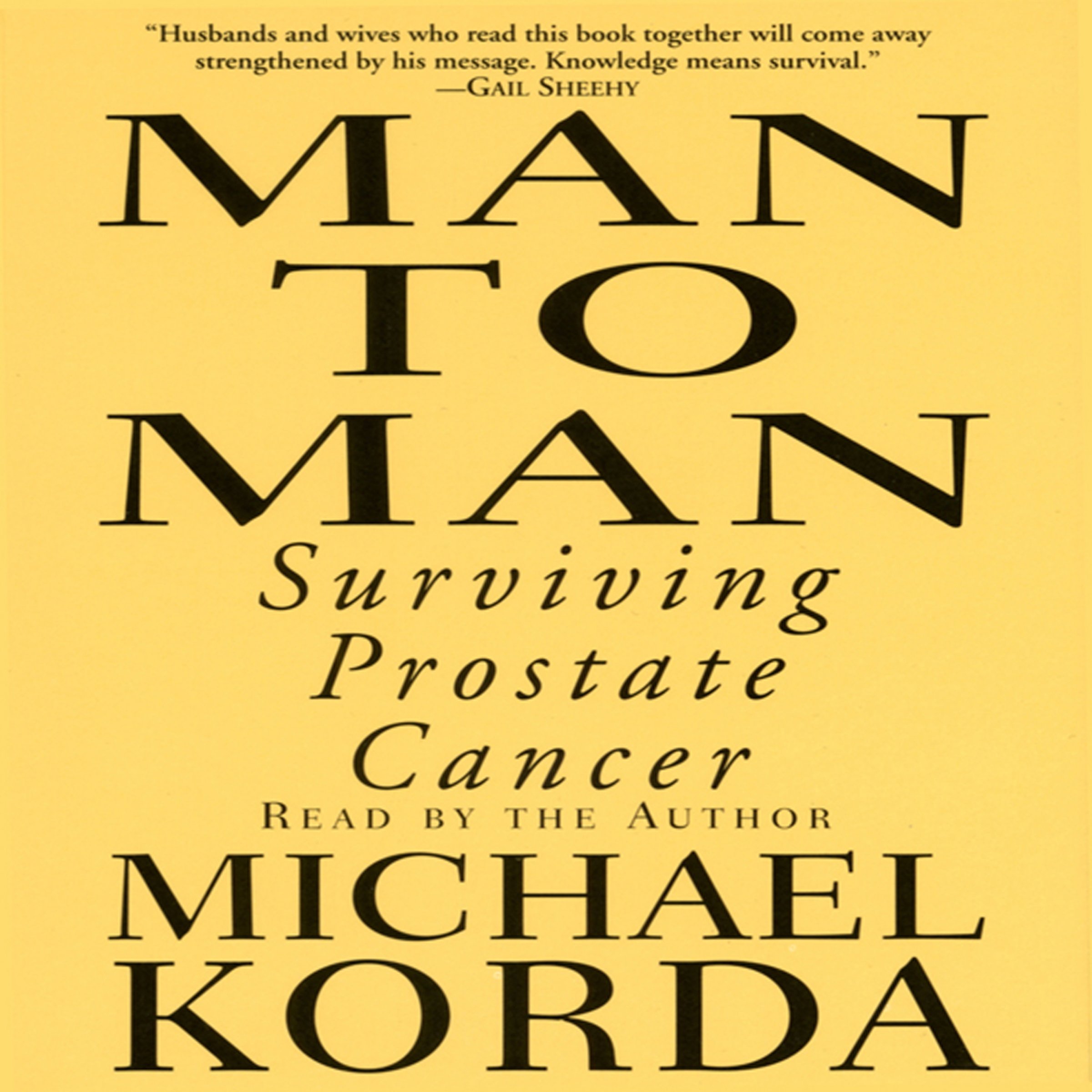 Cover art for Man to Man: Surviving Prostate Cancer