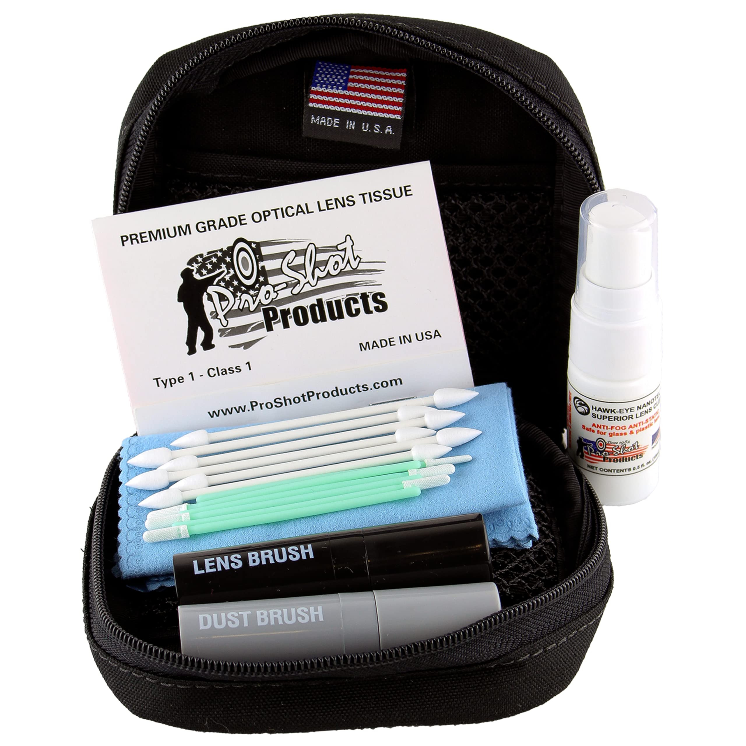 Pro-Shot Products Objektiv-Reinigungsset in taktischer Tasche