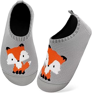 Kyopp Children's Slippers, Boys, Girls, Breathable, Non-Slip Trainers, Soft Barefoot Shoes for First Walking Shoes, Nurser...