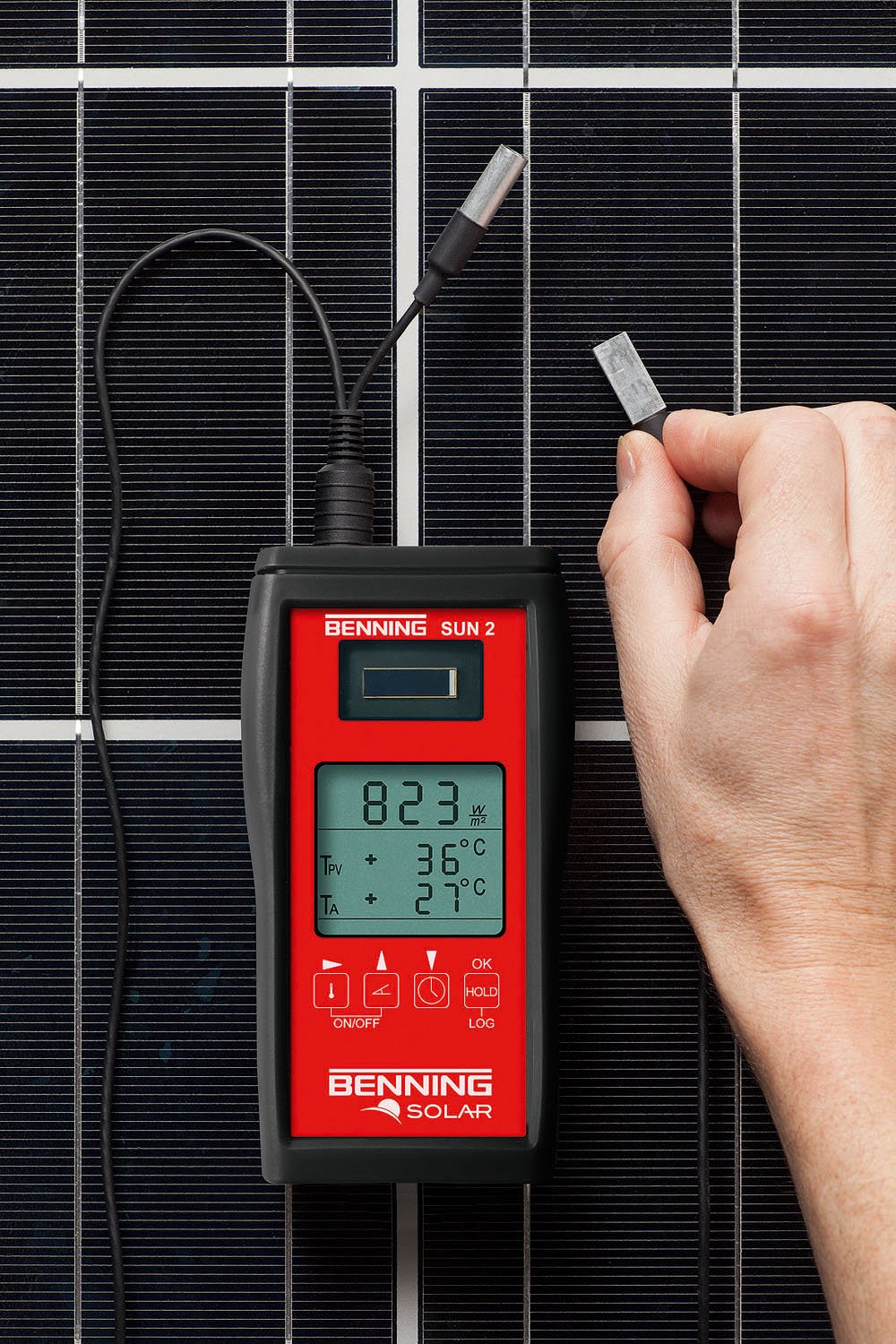 Benning SUN 2 Gerät zur Messung von Temperatur und Strahlung