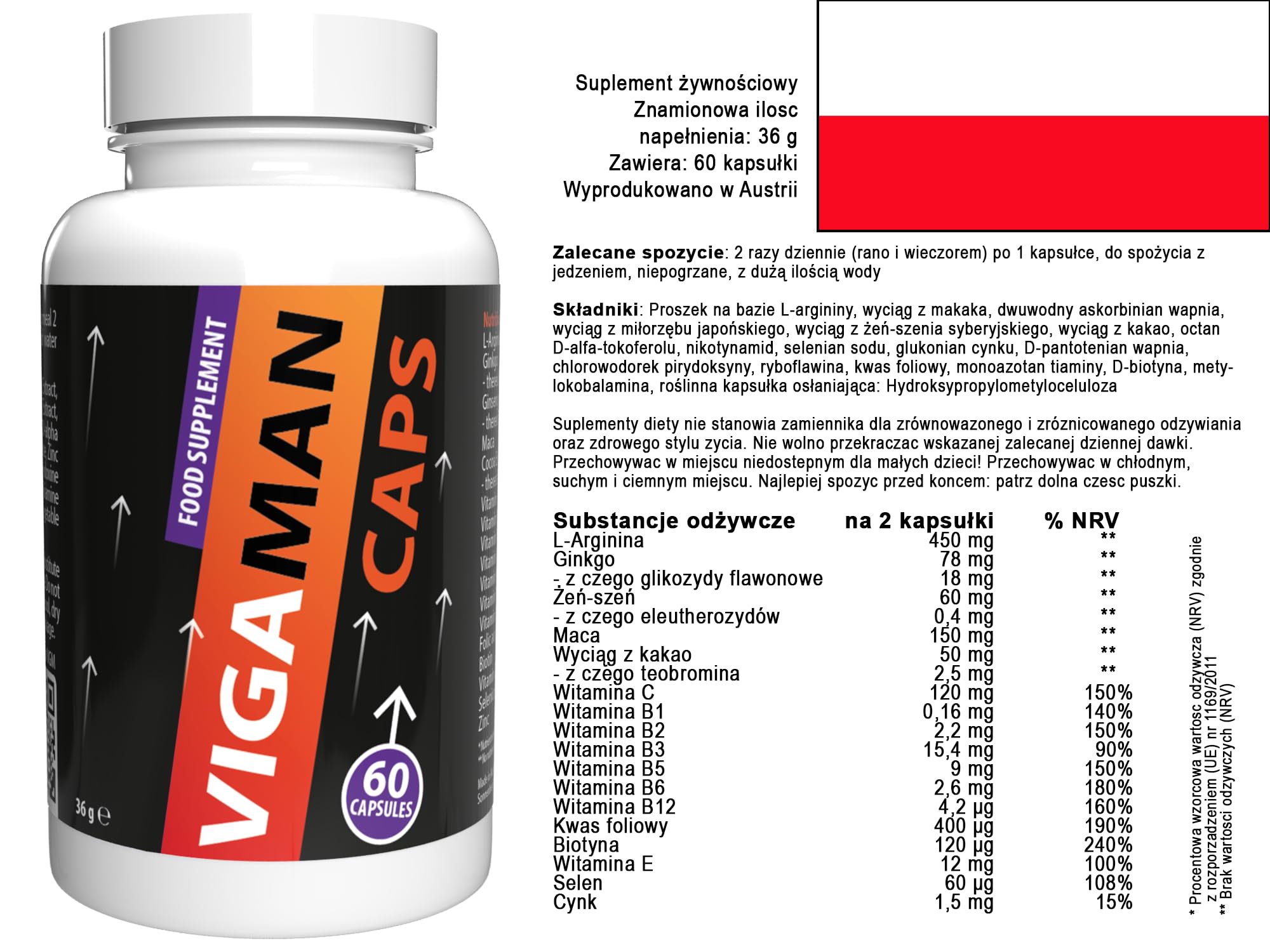 Caps - 120 Capsule, Confezione da 2