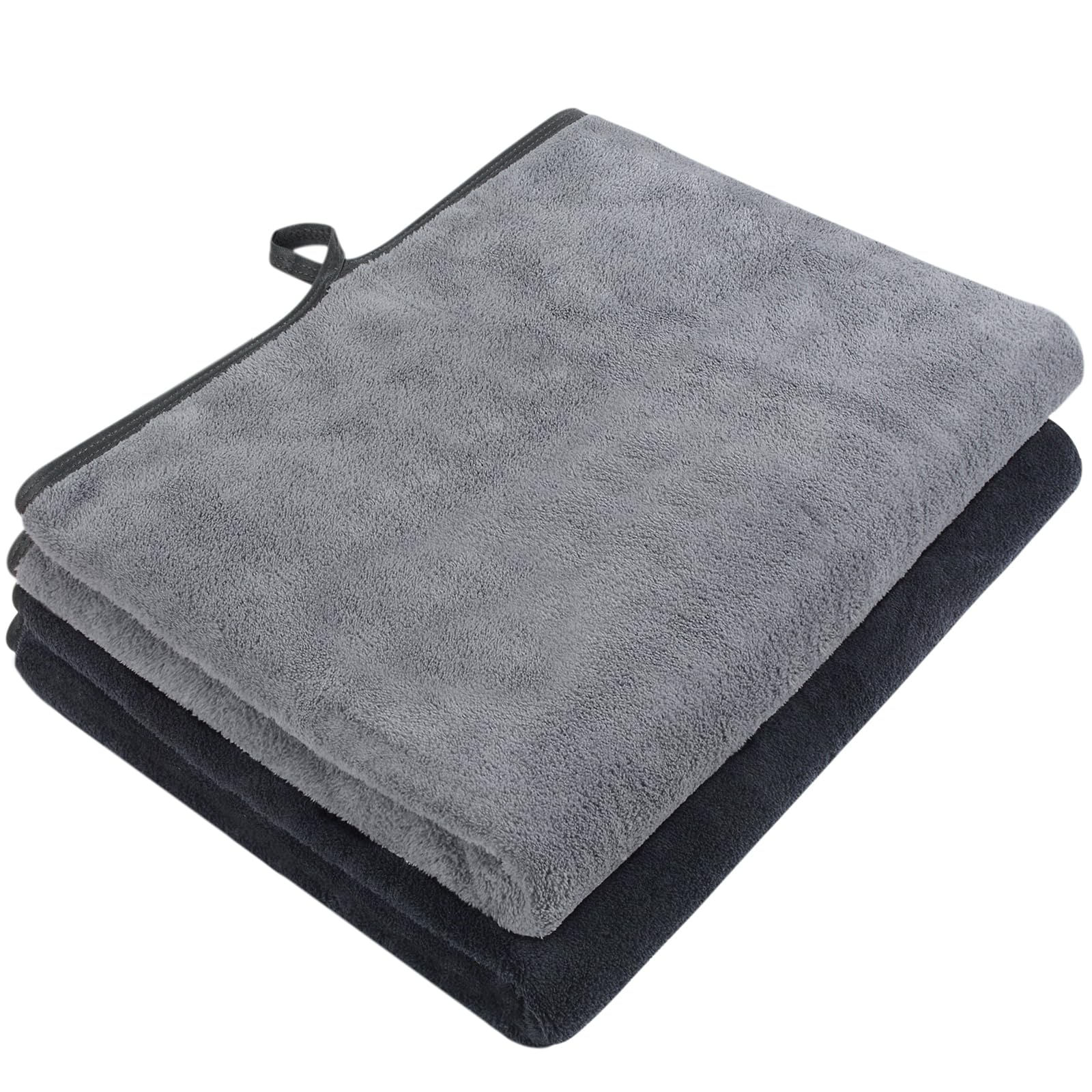 VIVOTE Microfibre Hand Towels for Bathroom, Hand Towel with Hanging Loop