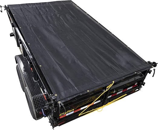 Buyers Products DTB96 96 Inch Anti-Sail Tarp Tension Bow Kit, Black Powderd Coated Carbon Steel, Prevent Flapping, Manual & Dump Body Accessories