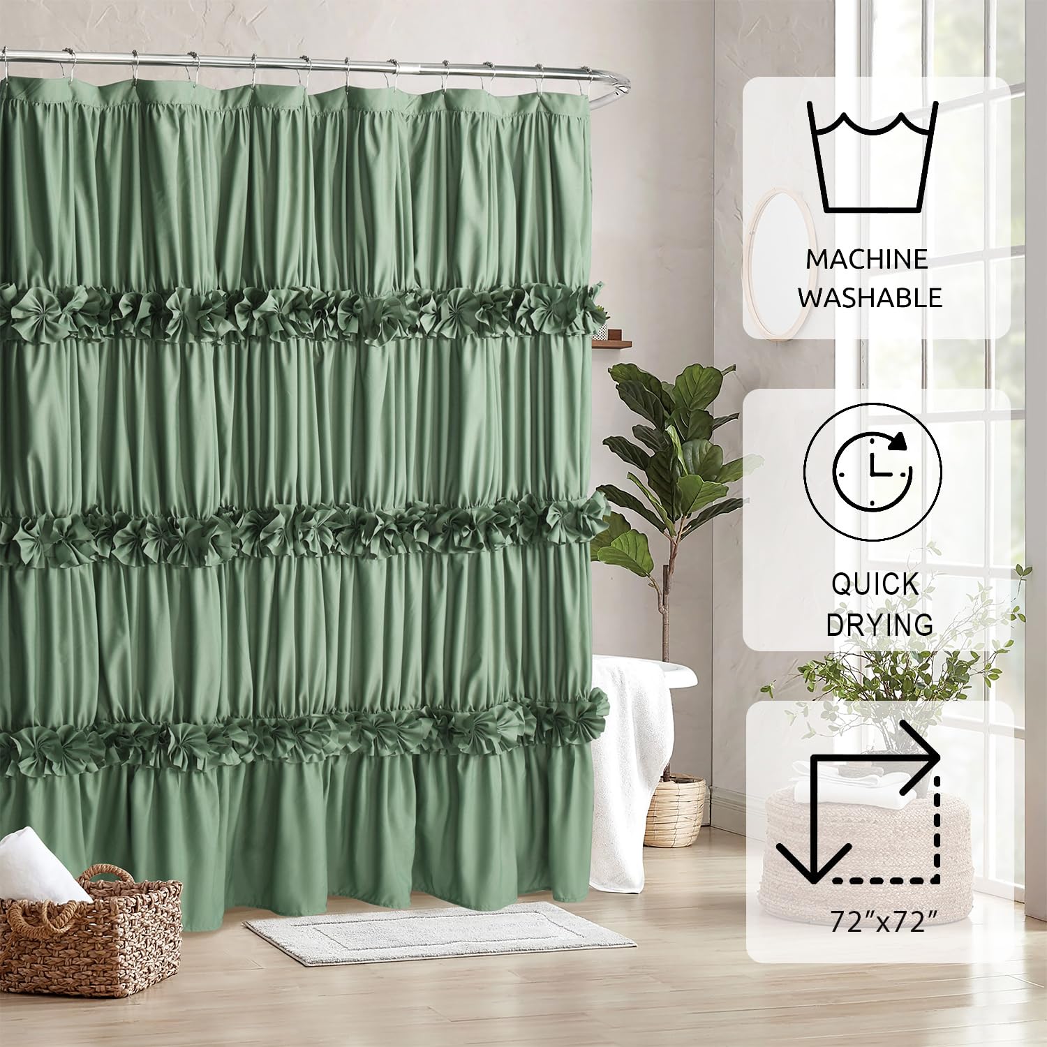 Bagaille CURTAIN ★ GREEN Amazon.com: KOUFALL Emerald Green Curtains 84 Inches Long