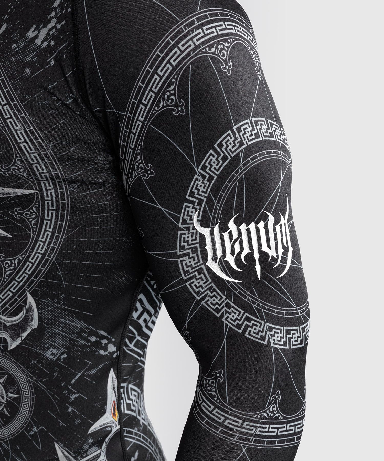 Venum Gladiator 5.0 Men's Long Sleeve Rashguard T-Shirt à Manches Longues Homme