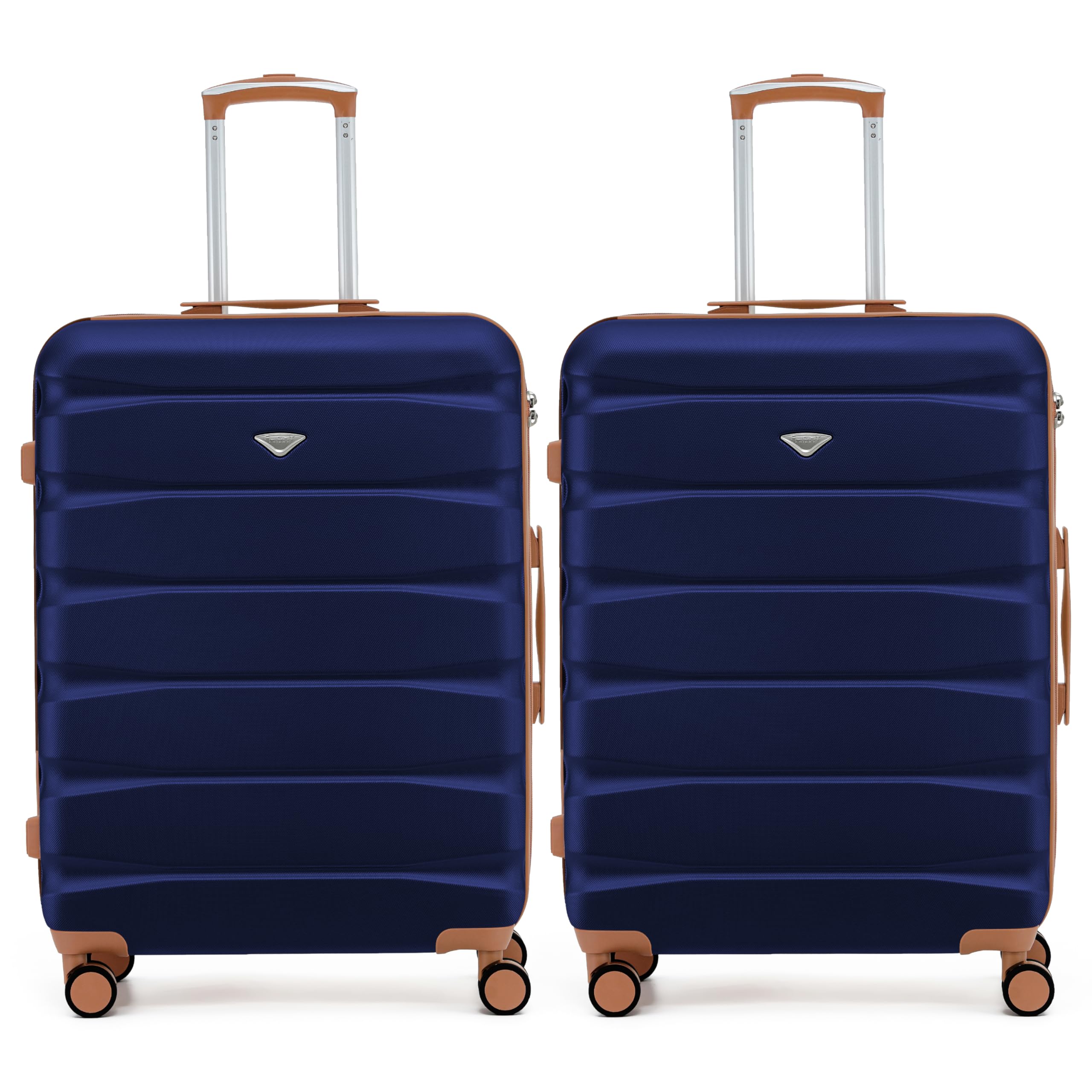 Flight Knight Underseat Cabin Suitcase 45x36x20cm | Free Hand Luggage for EasyJet & Wizz Air | Lightweight ABS Hard Shell with 8 Silent-Glide Spinner Wheels | Max Space Travel Bag — view 206