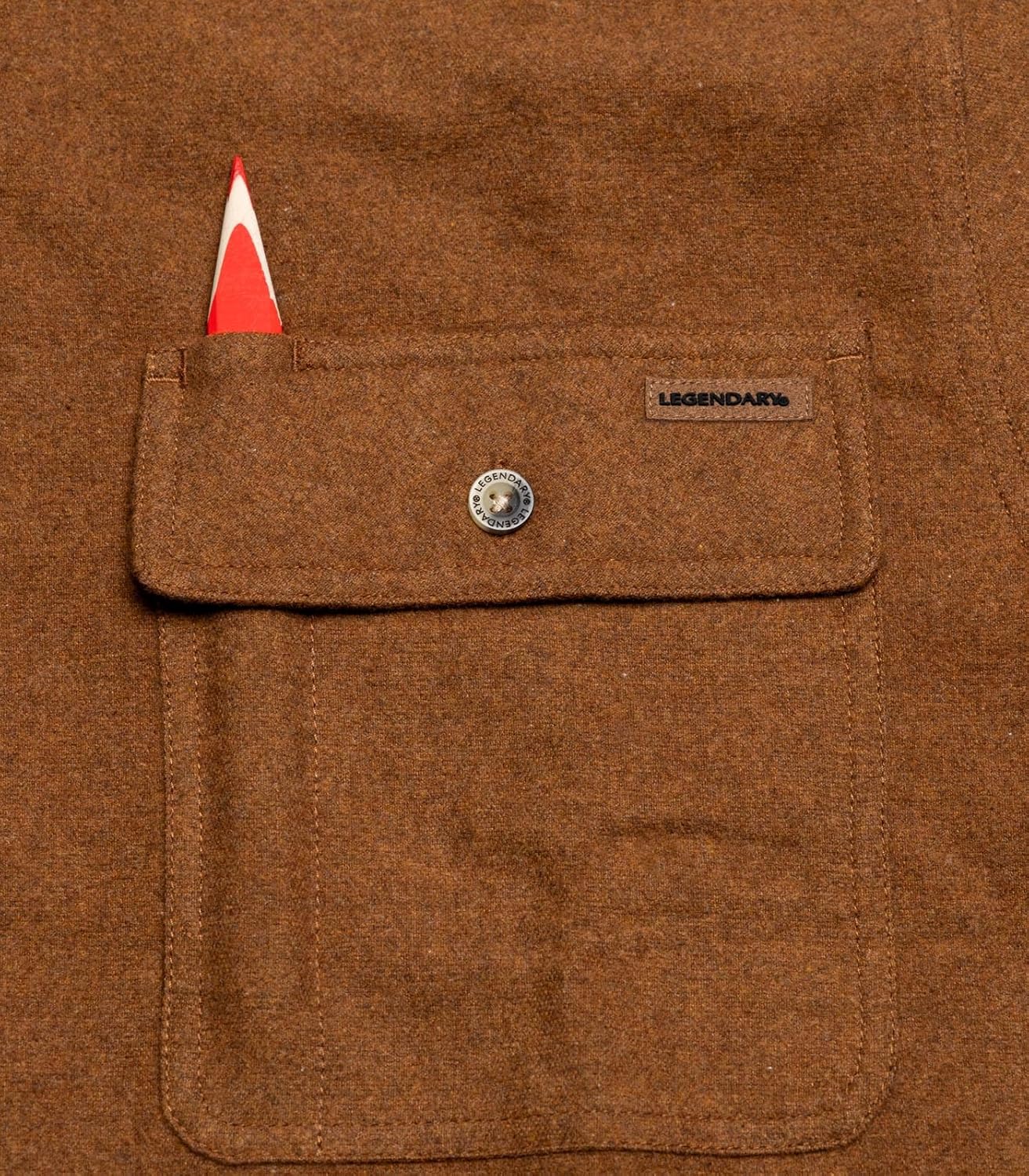 Legendary Whitetails Men's Flannel Shirt Long Sleeve Button Down 100% Cotton - Image 5