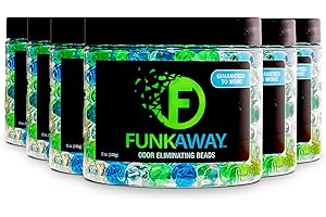FunkAway Odor Eliminating Beads: Eliminate Unwanted Odors in Your Car and Beyond