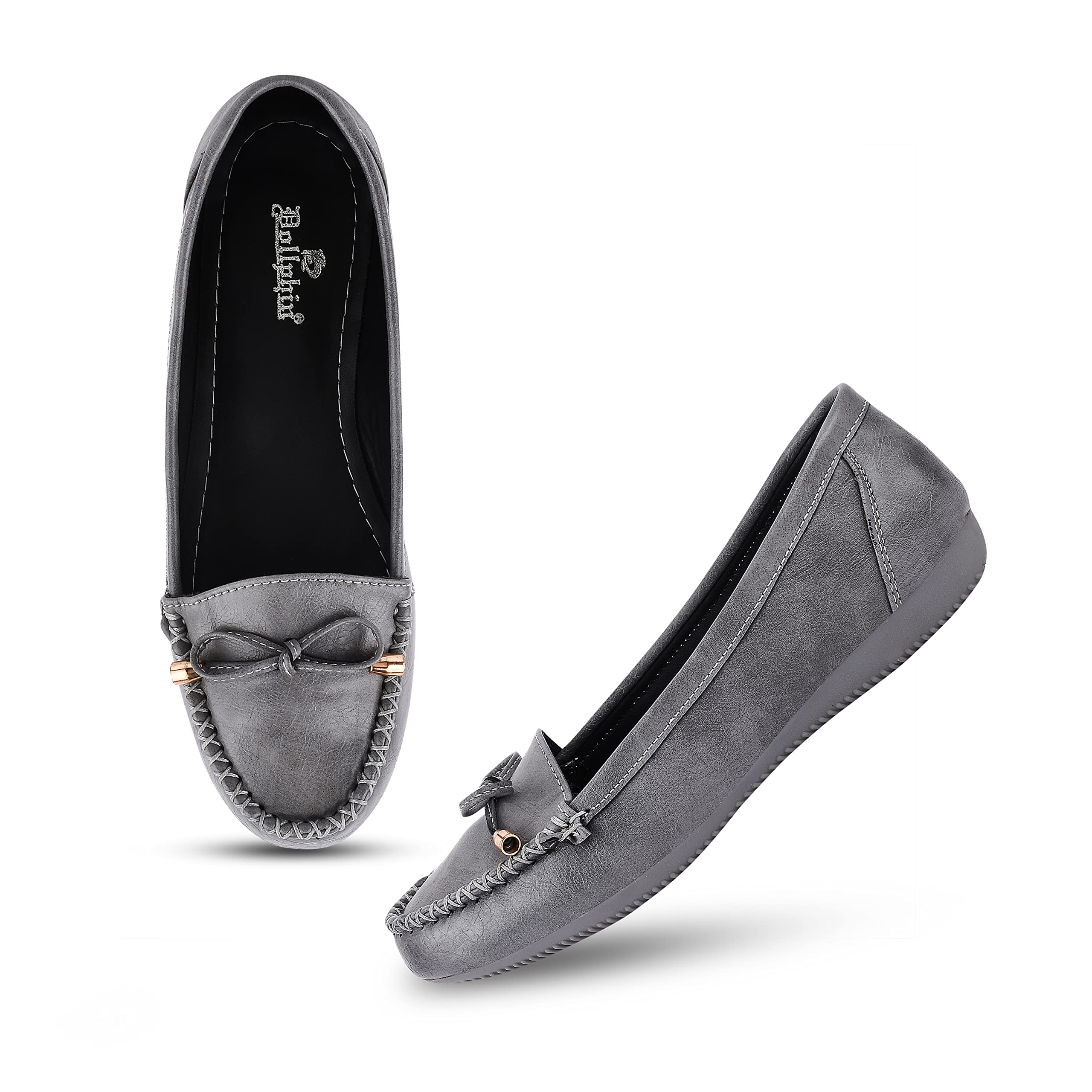 See full amazon price history chart for DOLLPHIN Womens Penny Loafers Driving Moccasins TRE-003 Grey (Size-3) DOLLPHIN Womens Penny Loafers Driving Moccasins TRE-003 Grey (Size-3) (B0B7HTLPVN) Amazon Price History, Amazon Price Tracker