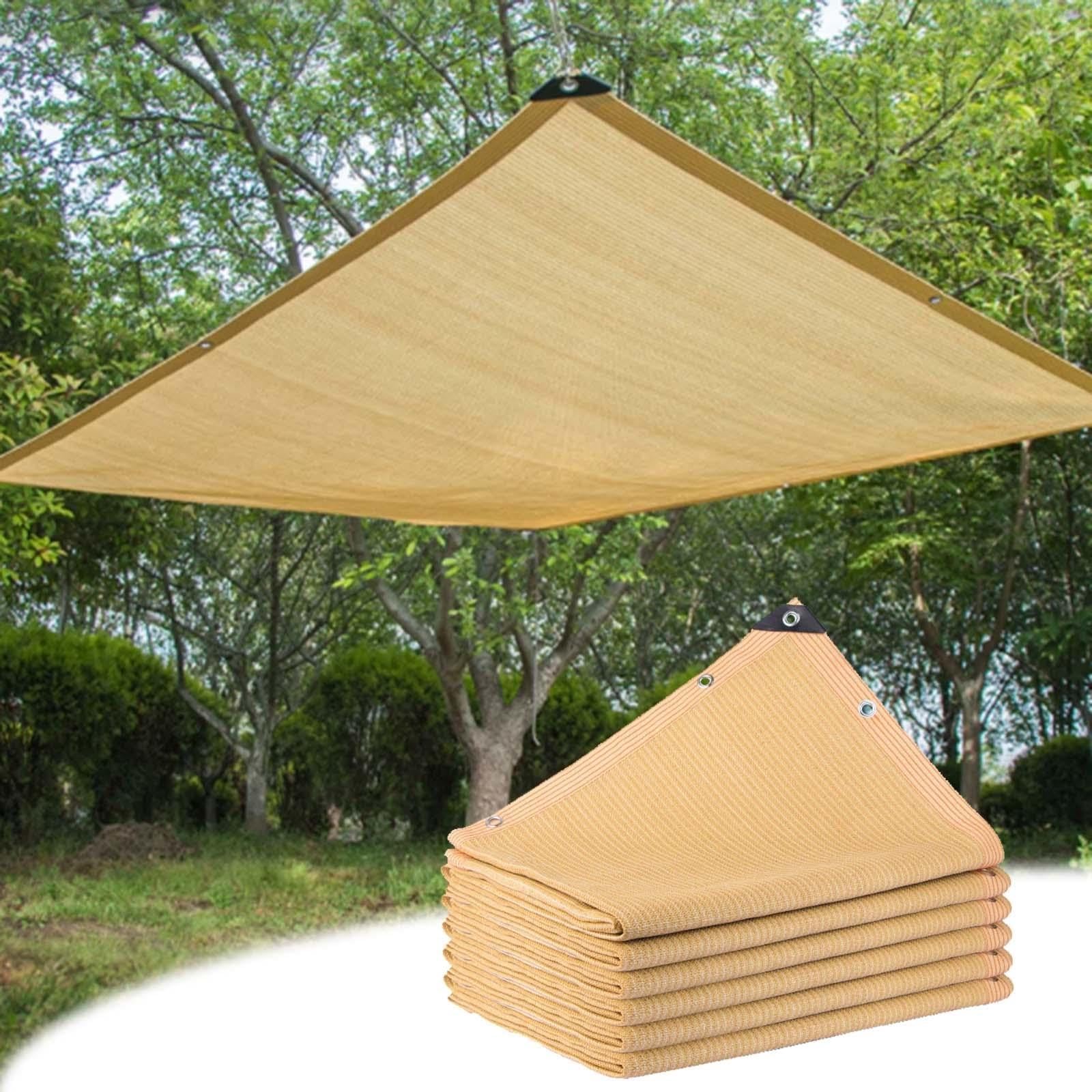 Bei e Netting 90% UV Protect Grommeted Sune per serre, parcheggio, giardino, capannone, cuccia per cani, misure disponibili da 2 x 4 m a 6 x 6 m
