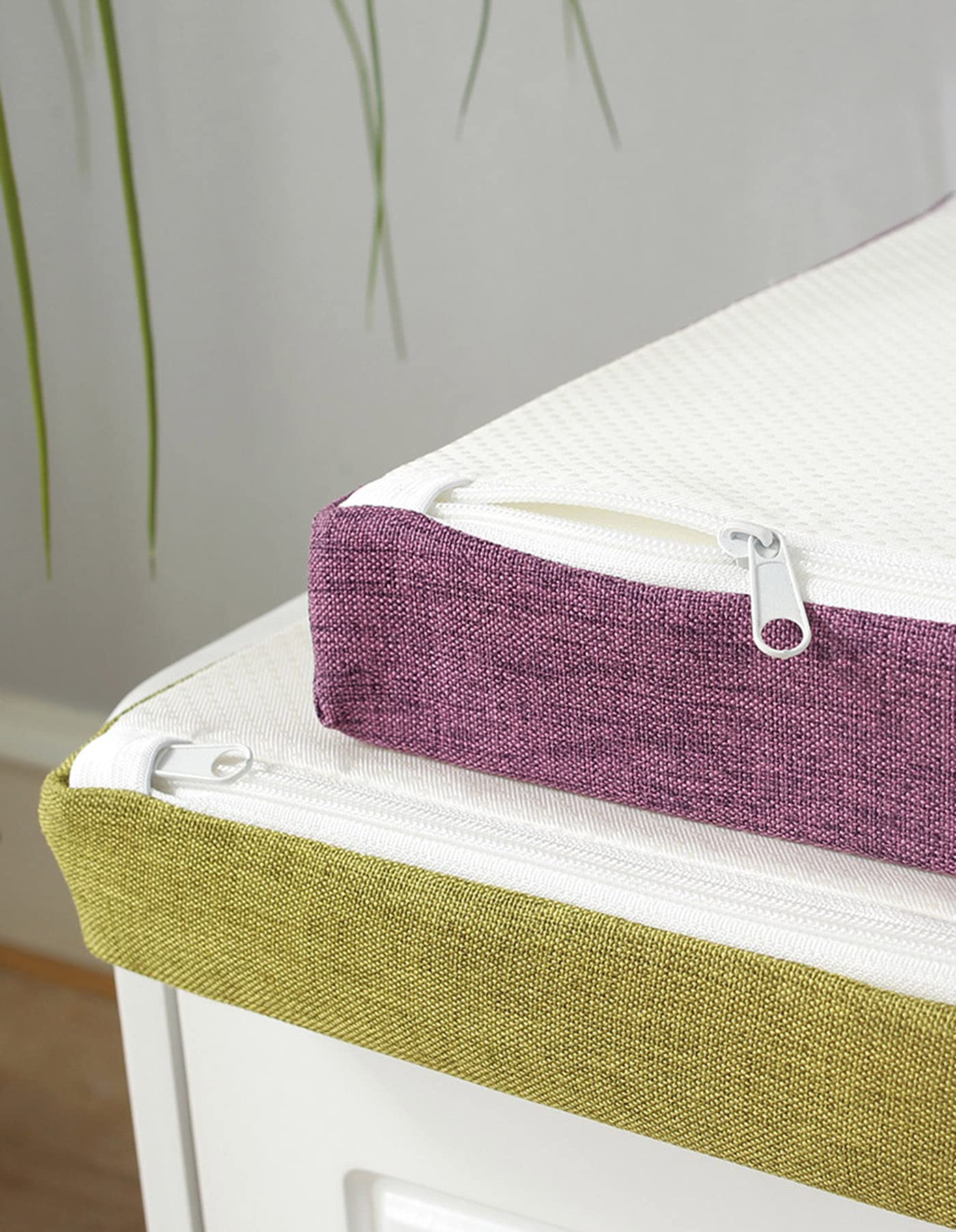Cuscino per panca da 2 3 posti, spessore 100/120/150 cm, per interni ed esterni, per sala da pranzo, cucina, patio (160 x 30 x 3 cm, grigio)