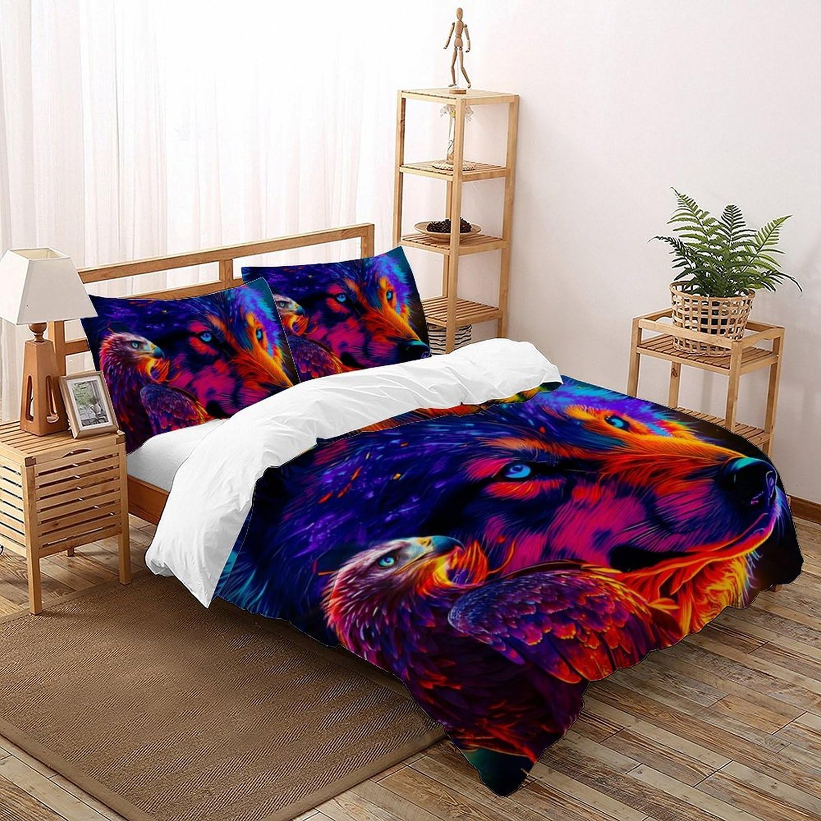 Housse de couette 3D enfant zippée fini la couette qui glisse du lit