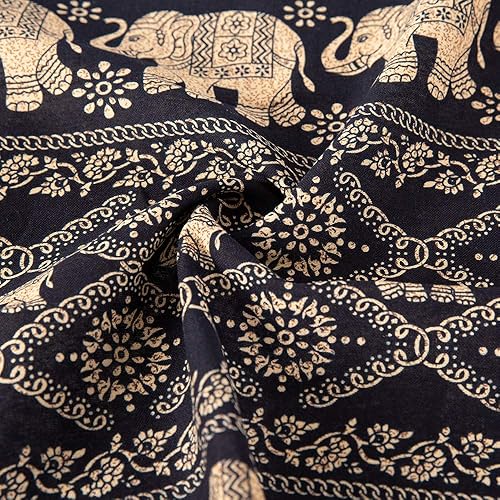 Vista 8 de OPQRSTU Bolso bandolera de lona retro de tamaño pequeño para mujer, estilo hippie y bohemio