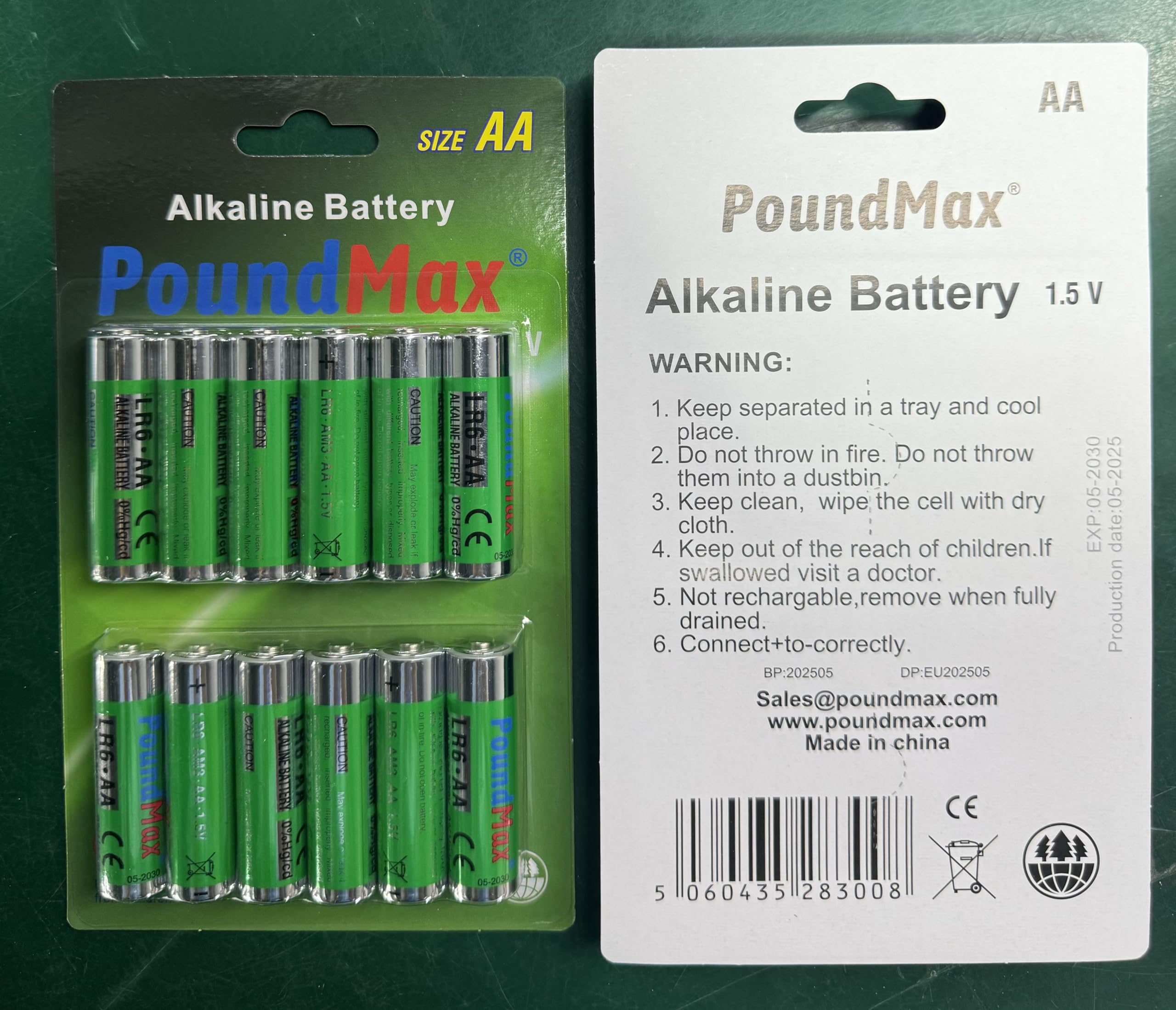 12 x AA LR6 1.5 V Alkaline High-Performance Batteries Powerful and Durable LONG LASTING Compatible for Toys Computer Accessories, Torches and Radio, Clocks, Microphone more ...
