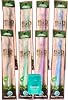 HDP Happy Planet Biodegradable Toothbrush Floss Color:Biodegradable Size:Pack of 8 with Bonus