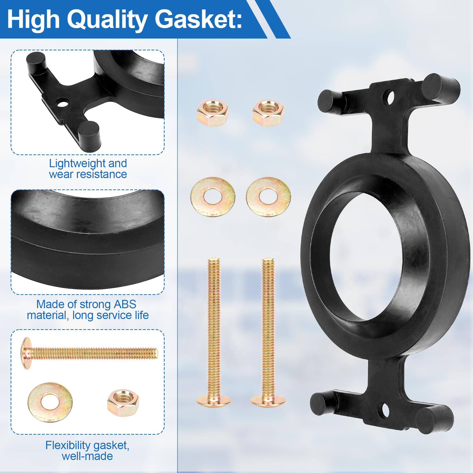 Amazon.com: 04-3817 Toilet Tank to Bowl Bolt Set Compatible with