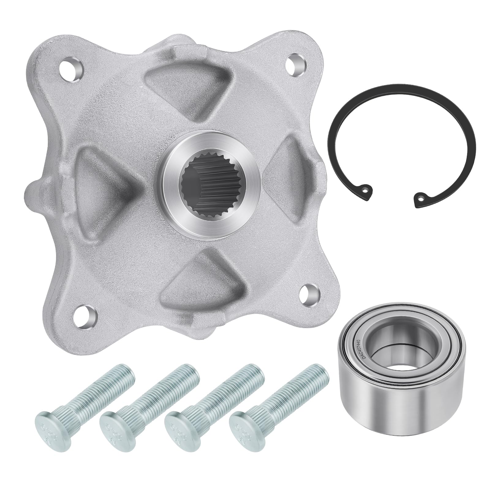 Amazon.com: JAVIK Rear Wheel Hub & Bearing Studs Kit for Polaris