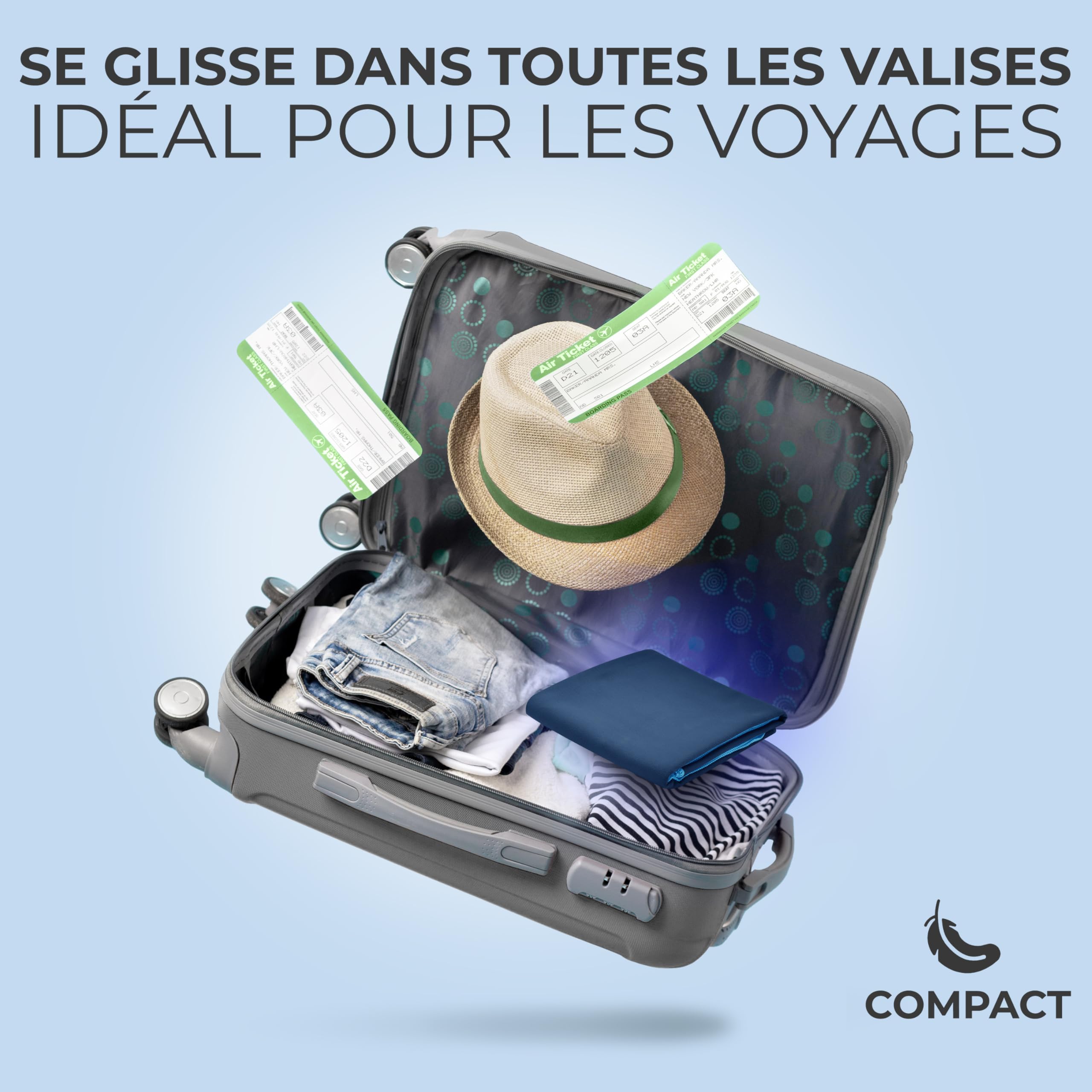 NirvanaShape Serviette Microfibre| Séchage Rapide, Légère, Absorbante | Serviette de Sport/Serviette de Bain de Voyage| Idéal pour Le Sport, Le Plein Air, la Plage, Le Camping et Le Sauna