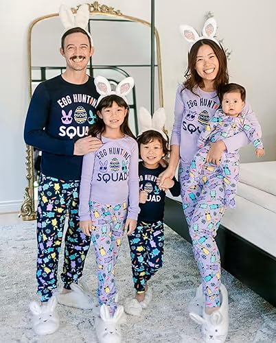 Miniatura 9 de The Childrens Place Conjunto de pijama de 2 piezas de 2 piezas de camiseta y pantalones de manga corta para niñas pequeñas