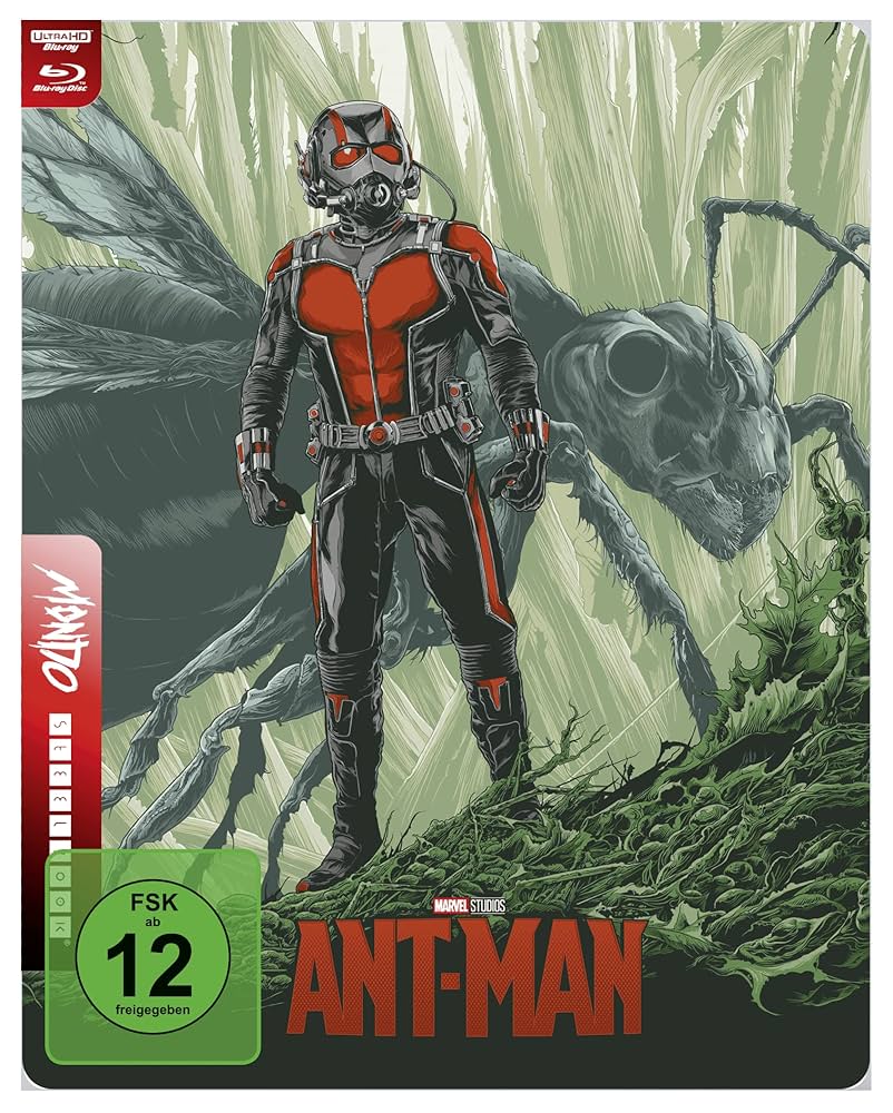 アントマン スチールブック ANT-MAN Steelbook Amazon.com: Ant-Man (4K Ultra-HD) (+Blu-ray 2D) - 4K Mondo