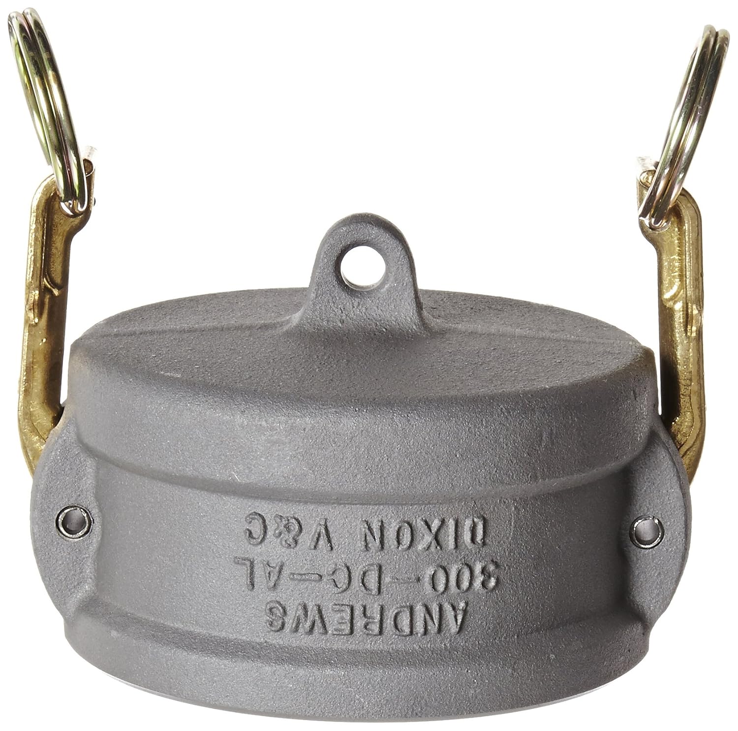Dixon Valve & Coupling Valve 300-DC-ALH Aluminum Hard Coat Type DC Cam and Groove Fitting, Dust Cap, 3"