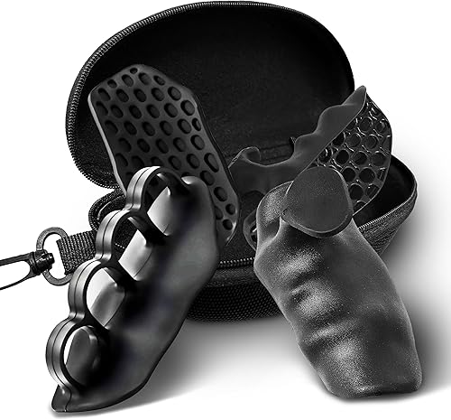 Agarres de entrenamiento antideslizantes, 4 protectores ergonómicos de manos para hombres y mujeres, portátiles y transpirables, guantes de