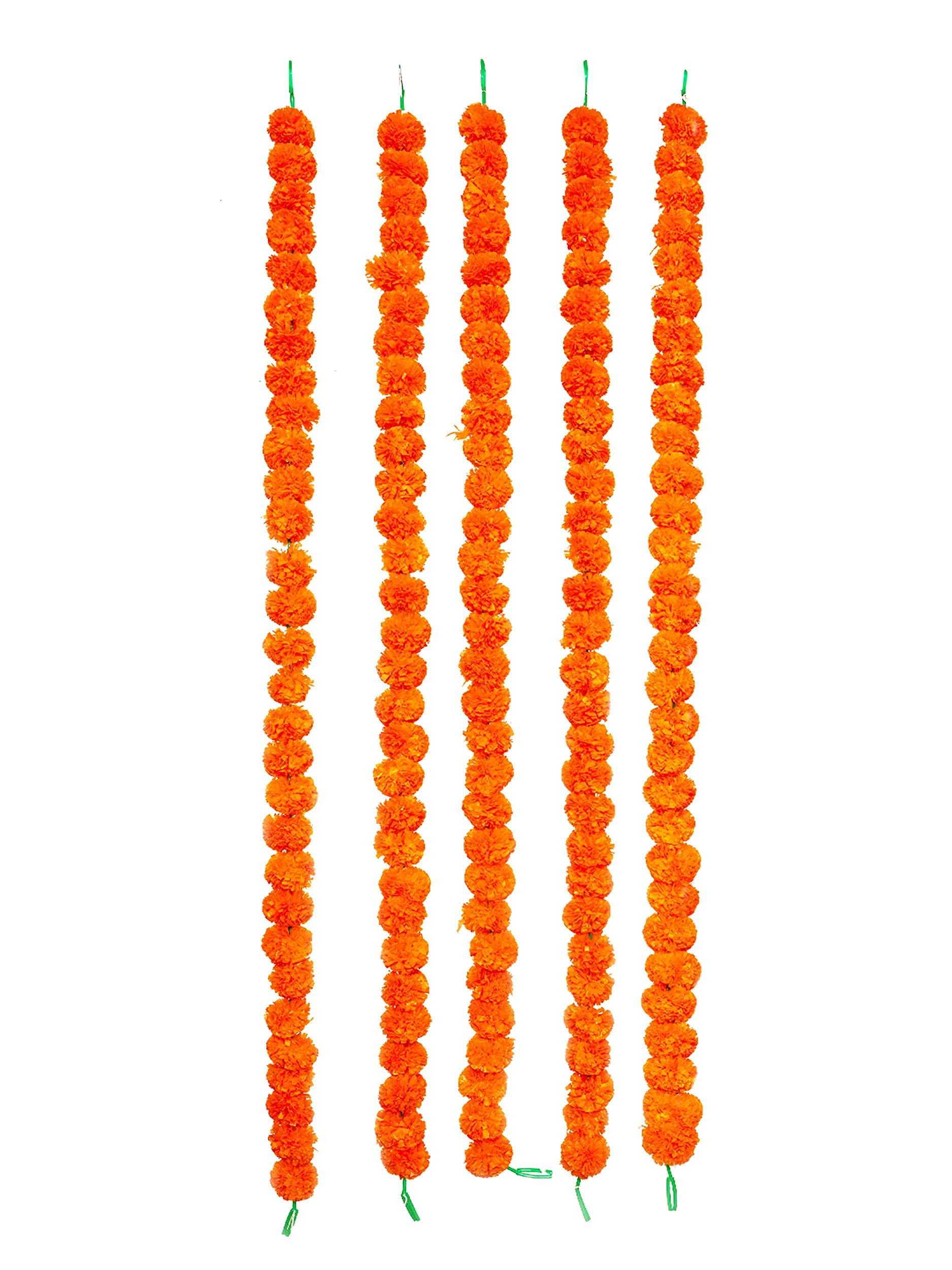 Buy TIED RIBBONS Artificial Marigold Flower Garlands for Home Decor