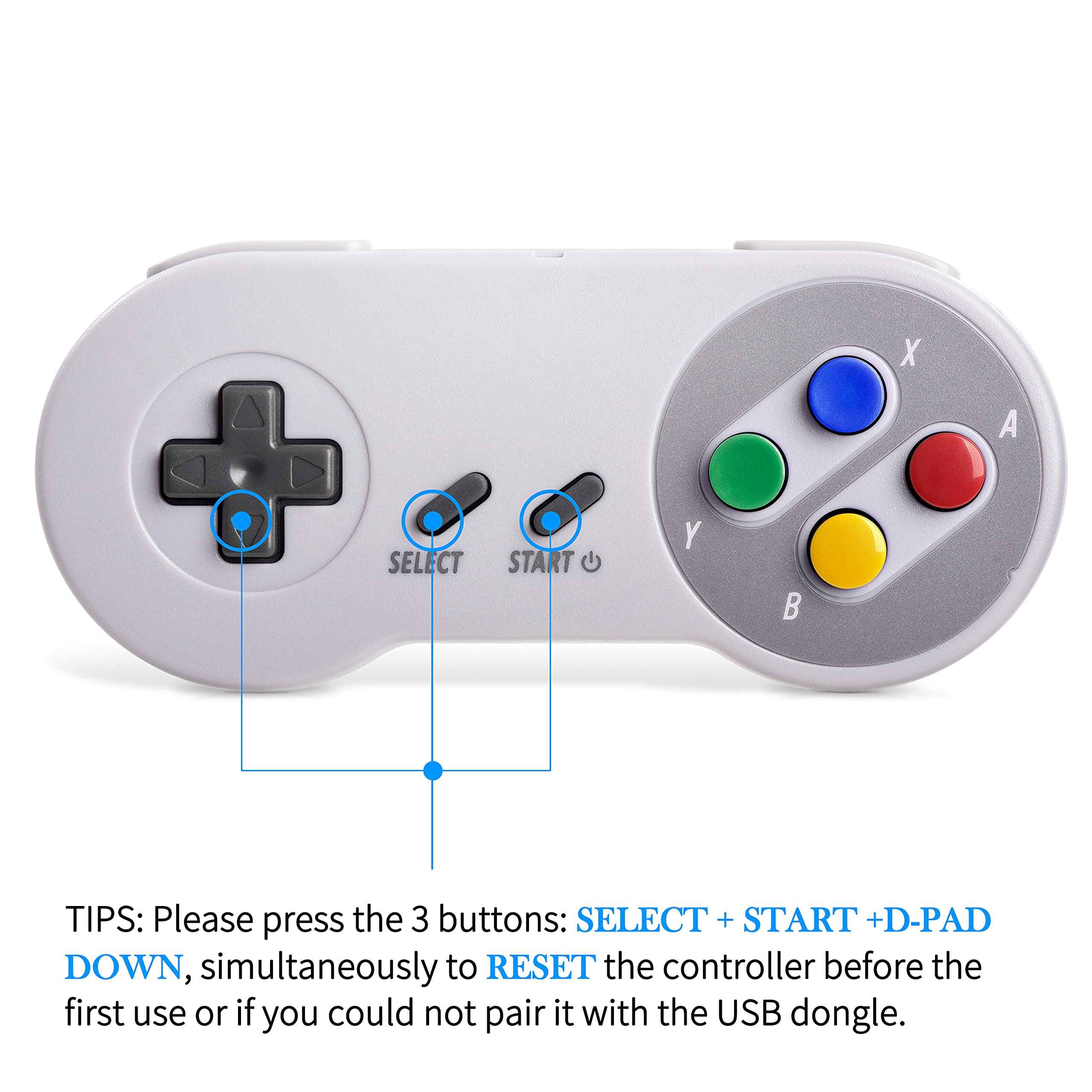 Amazon.com: iNNEXT 2 Pack 2.4 GHz Wireless USB Controller