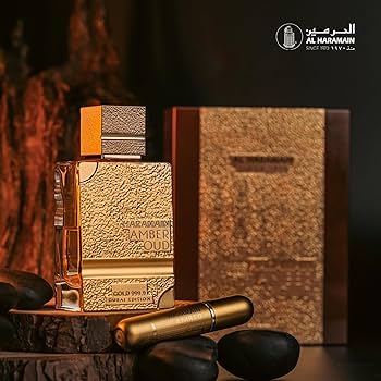 Amazon | アルハラメイン アンバーウード ゴールド 999.9 エク