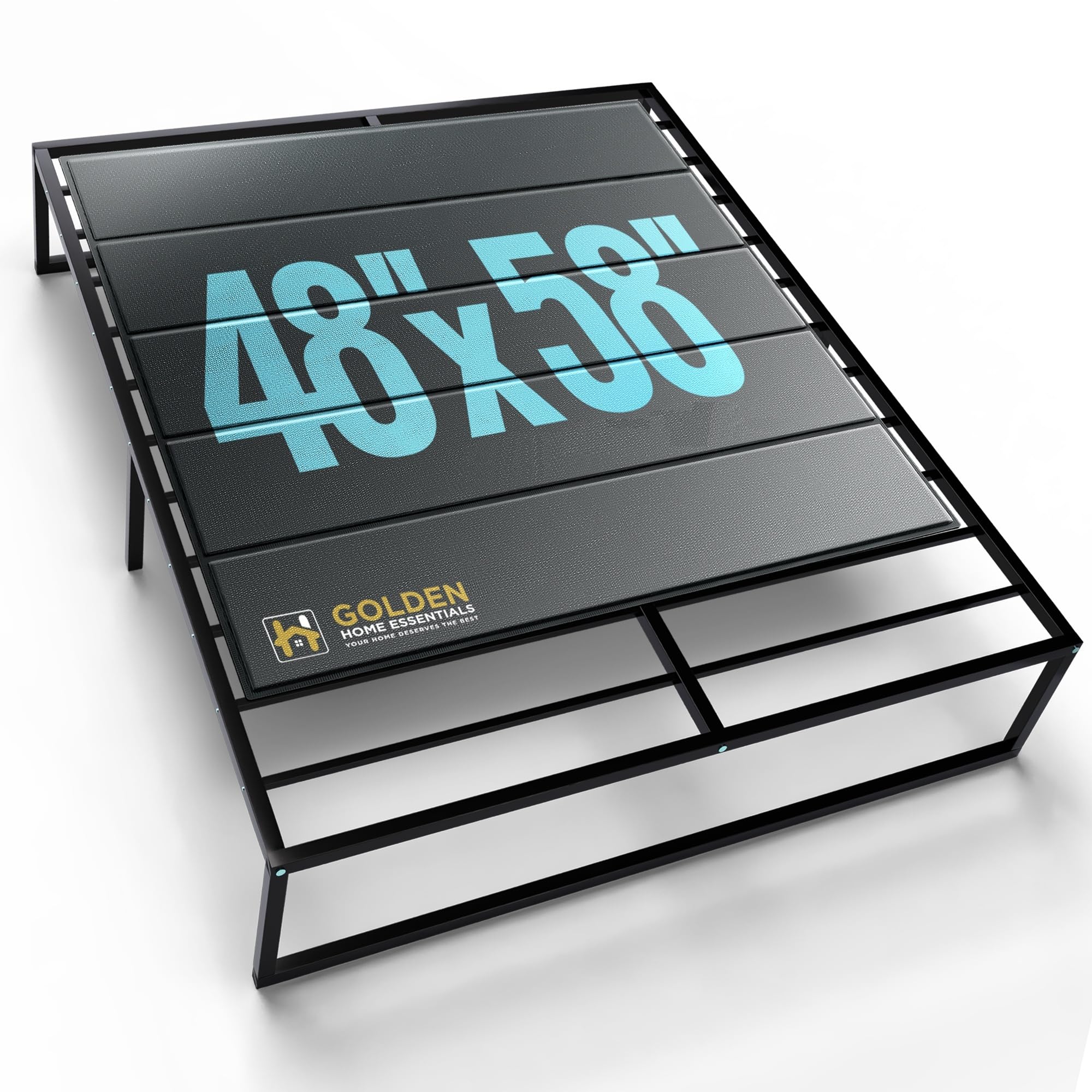 58in x 48in Bunkie Board, Heavy Duty Bed Board for Frame Under Mattress to Stop Sagging Mattress