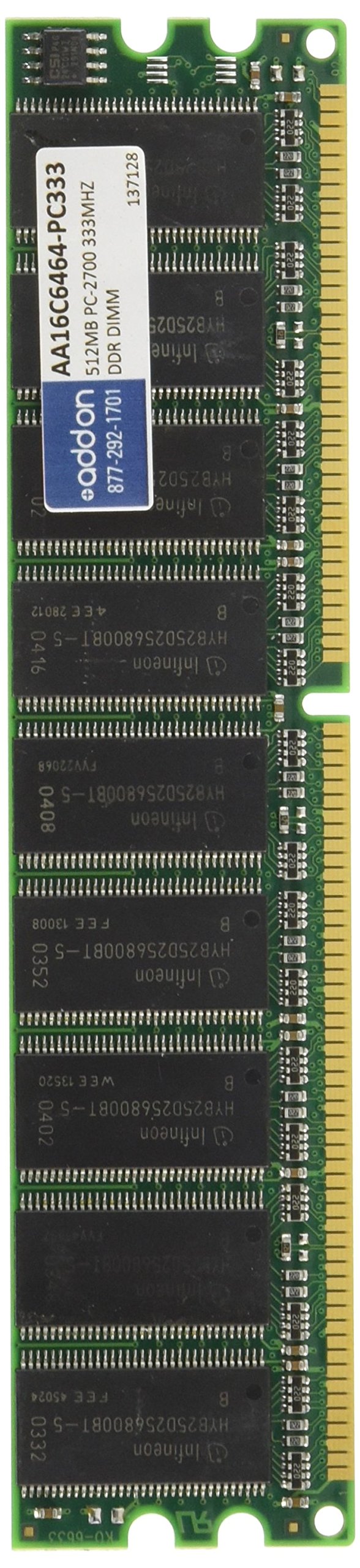 Memory Upgrade 512MB PC333 (PC2700) DDR 64X64 ( AA16C6464