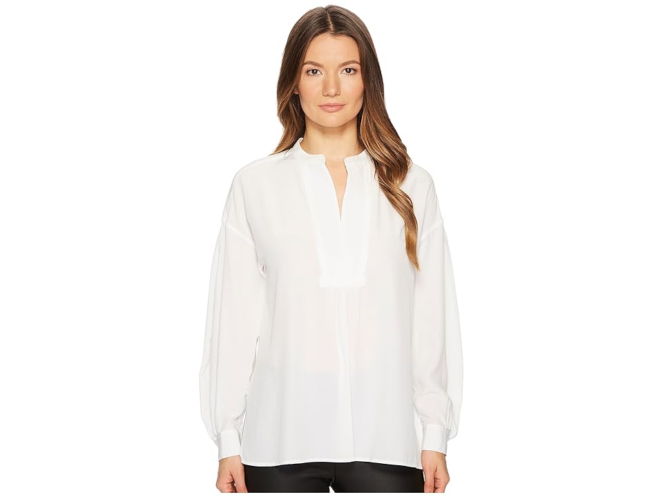 

Vince Shirred Blouse (White) Women's Blouse