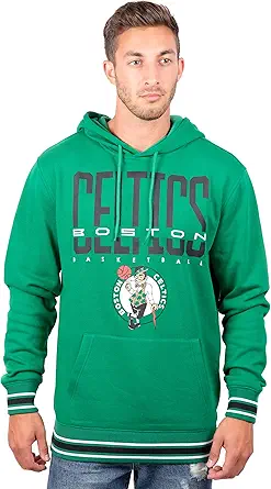 Ultra Game Men's NBA Focused Pullover Fleece Hoodie Sweatshirt