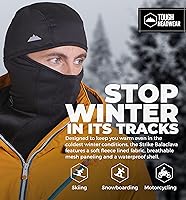 Vista 2 de Pasamontañas con máscara de esquí - Máscara facial de invierno para hombres y mujeres - Equipo para climas fríos para esquí, snowboard y motocicleta