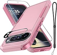 Vista 40 de RMOCR Funda para Google Pixel 8A, Cuerpo Completo Resistente Robusta a Prueba de Golpes Funda Protectora para Teléfono con Correa de Cordón