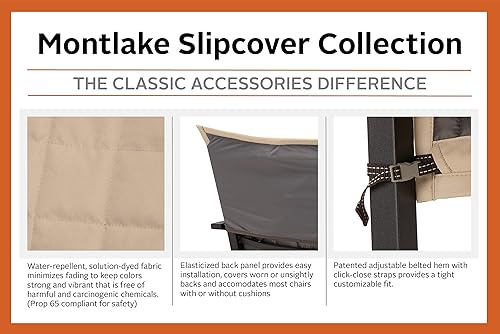 Miniatura 5 de Classic Accessories Montlake FadeSafe - Funda para tumbona, Beige antiguo