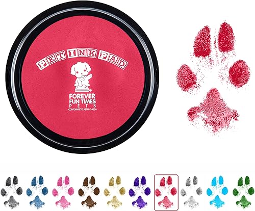 Miniatura 12 de Kit de impresión de huellas de mascotas Kit de impresión de huellas de tinta para perros Kit de impresión de huellas de mascotas una