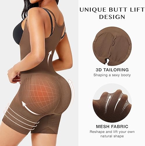 Miniatura 2 de Fajas Colombianas Full Body Shapewear for Women Tummy Tuck Butt Lifting Faja Post Surgery Compression Garment