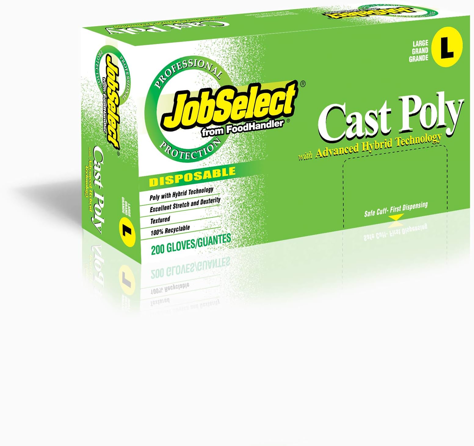 105-212 JobSelect Cast Poly, Hybrid, Clear