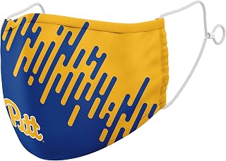 Top of the World NCAA Pittsburgh Panthers Unisex Team Color Digital Crosshatch Face Mask, Pittsburgh Panthers Navy, One Size (MTW_310)