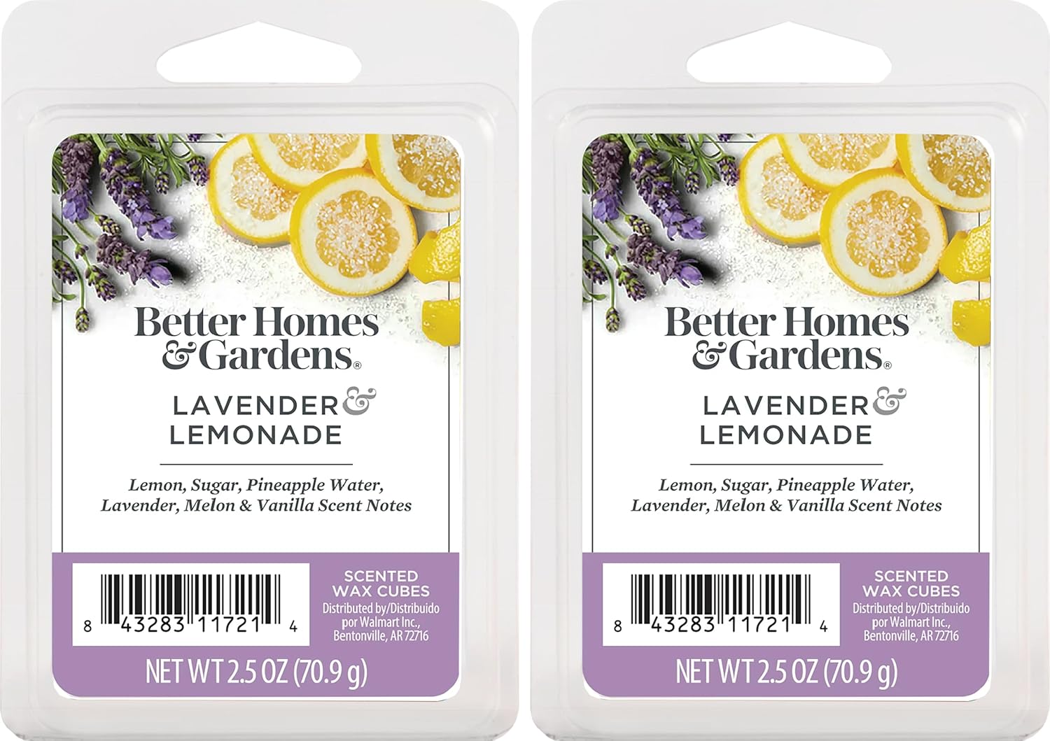 Better Homes and Gardens Scented Wax Cubes 2.5oz 2Pack