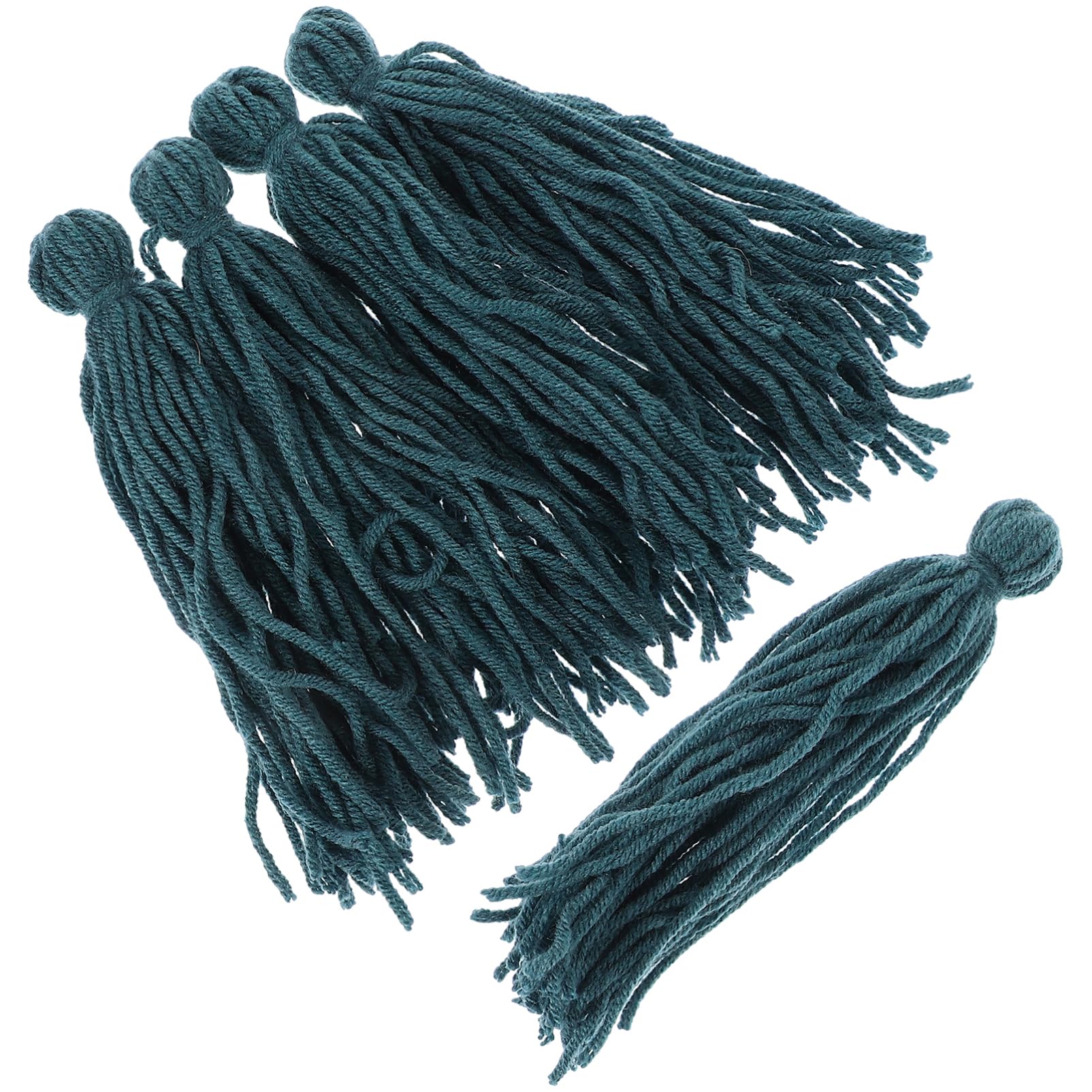 SEWOART 5pcs Fish Spawning Breed Mops Woolen Yarn Material Stable Floating Aquarium Tank Breeding Tool for Angelfish Colorful Fish Egg Laying Increase Reproduction Rate