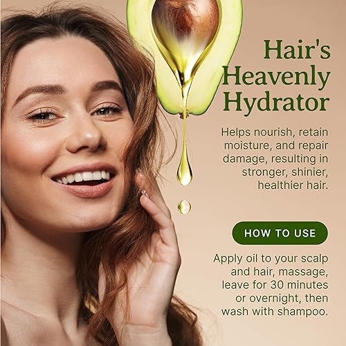 Miniatura 5 de Bella Terra Oils Aceite de aguacate puro para la nutrición de la piel y el cabello, 1 galón, rico en nutrientes, hidratante, potenciador de brillo