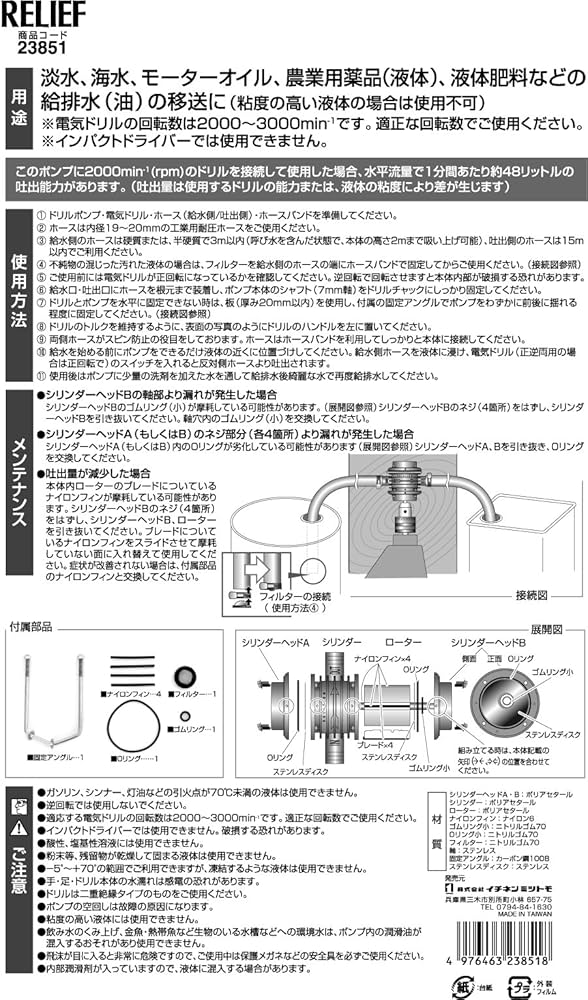 Amazon | イチネンアクセス ツール事業部 リリーフ(RELIFE) パワフル